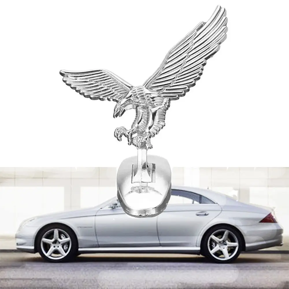 Eagle Car Bonnet Modification Accessories Front Cover Logo Car Ornament Badge Exterior Decoration Auto Sticker