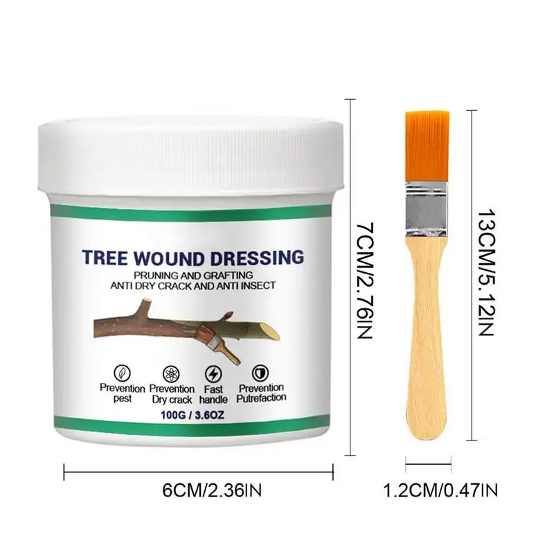 Tree Wound Bonsai Cut Paste Plant Bonsai Cut Wound Paste Smear Grafting Pruning Sealer Tree Repair Ointment Agent Repair Tools