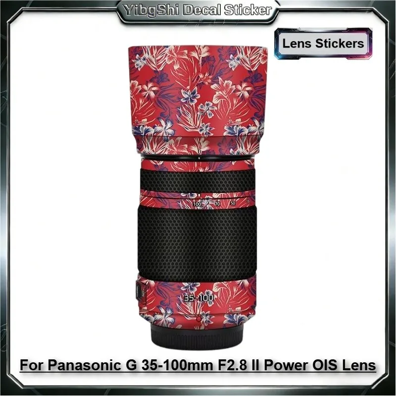 

Защитная наклейка для объектива Lumix 35100 II для Panasonic G 35-100mm F2.8 II Power OIS, защитное покрытие от царапин