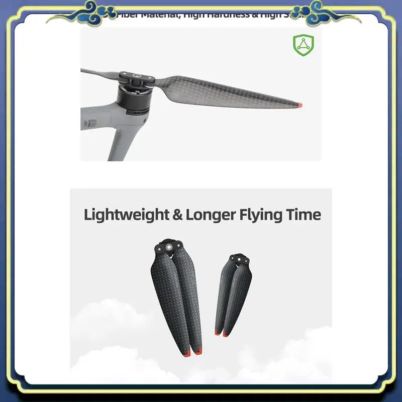 Tragbare Für AIR 3 Carbon Propeller 8747F Propeller Klinge Quick Release Hohe Festigkeit Tragbare Drone Flügel Ersatz Teil