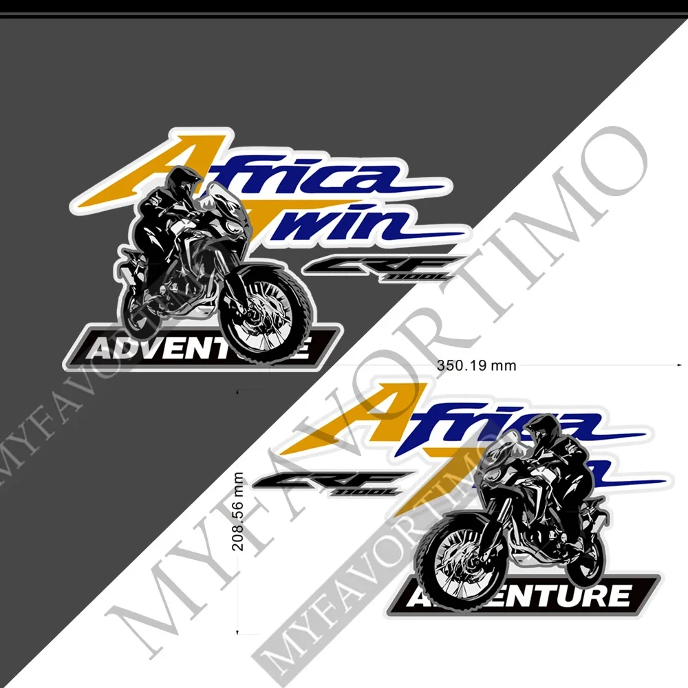 AfricaTwin Decals 2019-2022 Aluminium Box Kit Trunk Cases Panniers Luggage For Honda Africa Twin CRF1100L CRF 1100