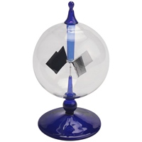 Blue Solar Power Radiometer Sunlight Energy Crookes Vanes Windmill Gift Home Desk Decoration