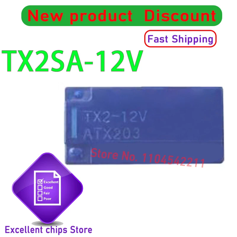 5-10 шт./лот TX2SA-5V-Z 、TX2SA-12V-Z 、TX2SA-24V-Z новое оригинальное сигнальное реле TX2SA-5V ATX209SA、TX2SA-12V ATX203SA、TX2SA-24V