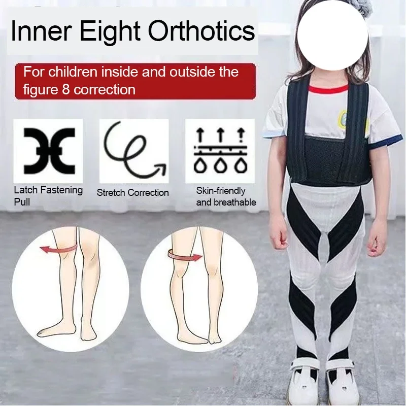 1Set O/X Legs Correction Belt-Leg Foot Internal Rotation External Rotation Correction Belts