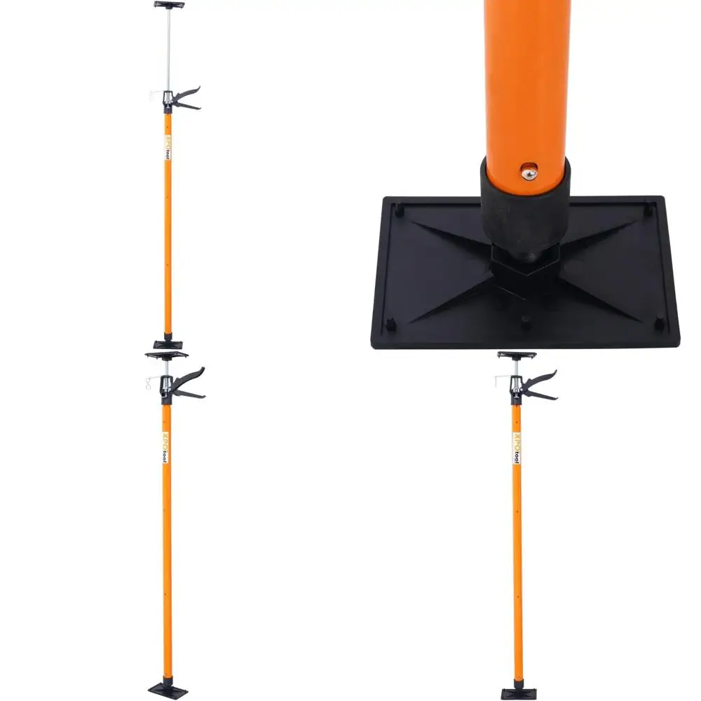 

Adjustable Heavy-Duty Support Poles for Cabinet Installation, Extends 45-114 Inches, 2-Pack with Carry Bag