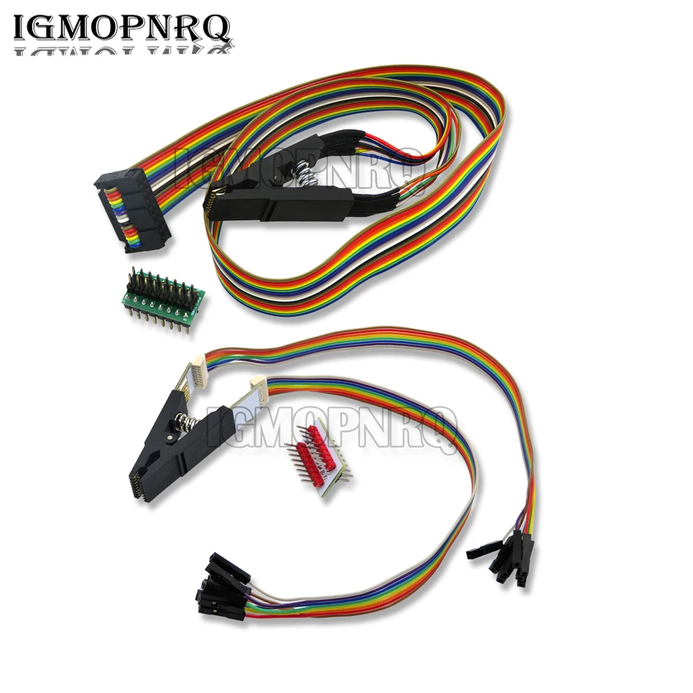 Sop16 sop soic 16 soic16 pin ic test klemme programmierer test clip sop16 bis dip8 blitz clip für 25 serie rt809f tl866cs tl866a