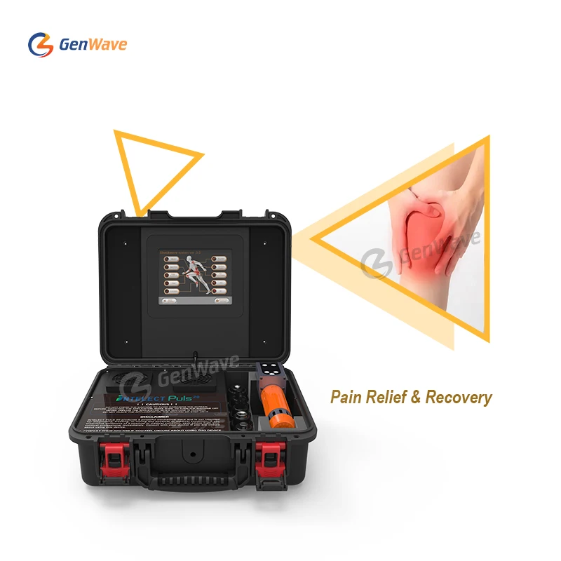 

Radilal IP20 Shockwave Therapy Machine Easy Carry Handle ESWT Easy to Carry Shock Therapy Machine for Sports Medicine