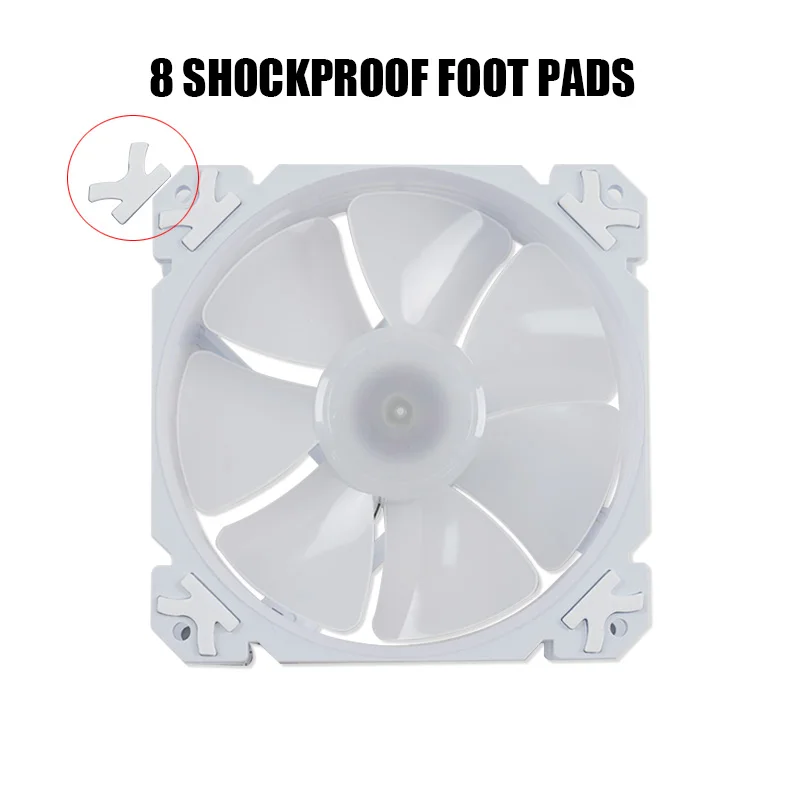 MANMU Case Fans Rgb Computer Cooler Fan For pc Fans & Cooling Rgb Cooler Fan