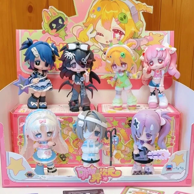 

Новая серия TOMIZ Cute Pets in The Different Dimension Blind Box Kawaii TOMIZ Фигурка Mystery Box Аниме Кукла Сумка-сюрприз