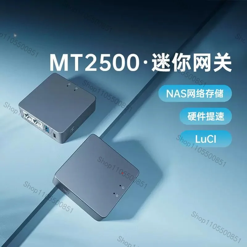 2.5G WAN VPN Security Gateway Mini Brume 2 GL-MT2500 MT2500A for Home Office Internet Security Remote Work