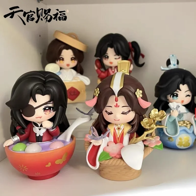 

Heaven Officials Blessing Blind Box The People Festival Group Portrait Series Mystery Box Tian Guan Ci Fu Doll Model Toys Gifts