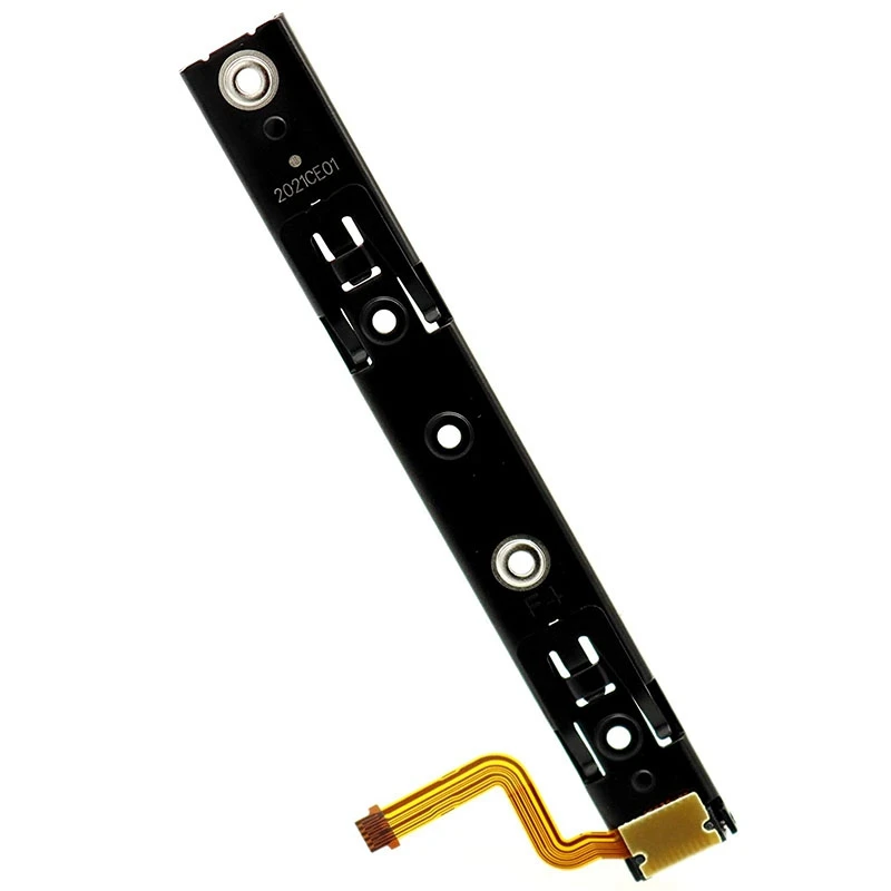 Substitui o suporte do trilho deslizante com sensor capaz da alavanca lateral da mão do console Nintendo Switch direita