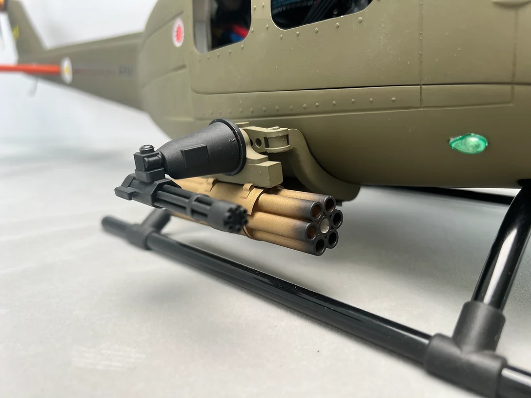 Roban 470 Größe UH-1D Army RTF RC Helicopter X2 Intelligent Control System