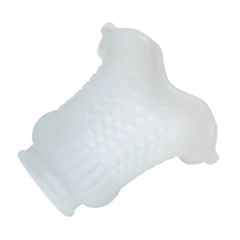 Paralume in vetro per lampadario a forma fiore, paralume in vetro resistente