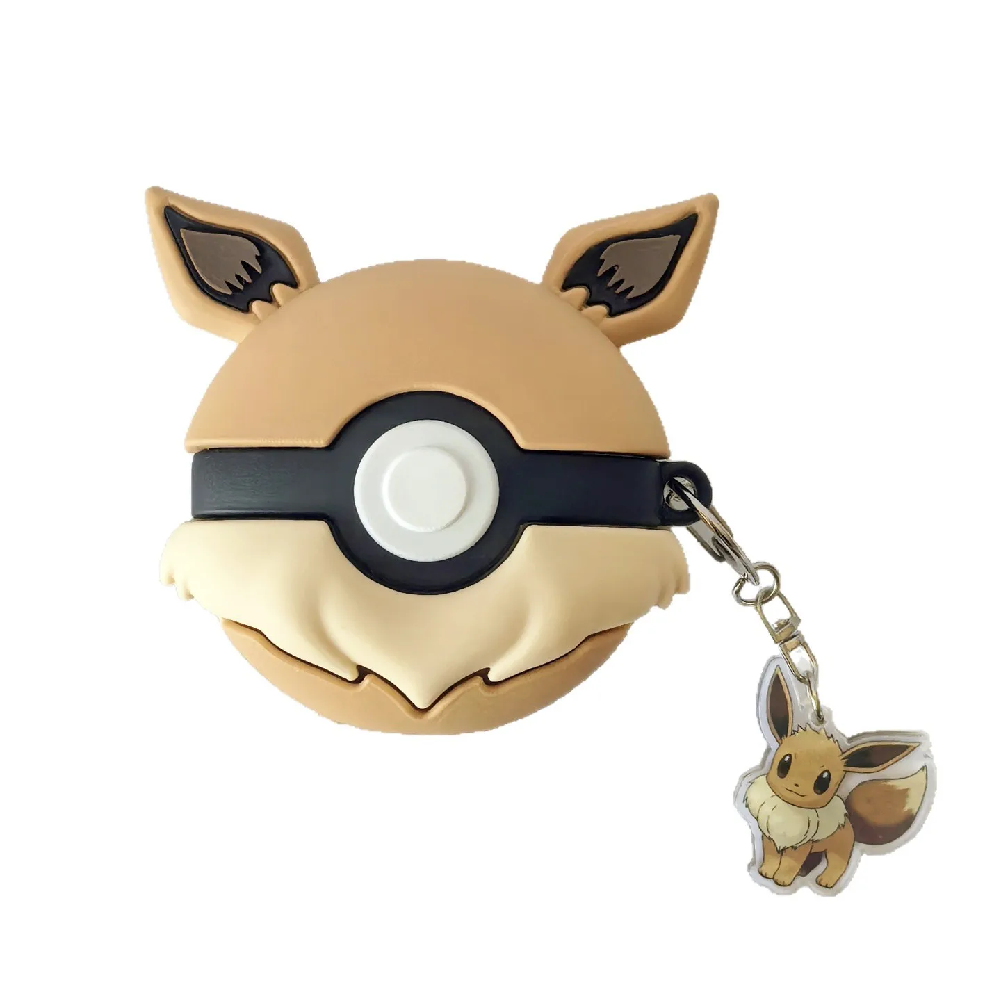 For Airpods Pro 3 Case,Pokemon Ball Eevee Shockproof Silicone Earphone Cover For Airpods Pro 2/Airpods 4 3 2 1 Cover Funda view 6