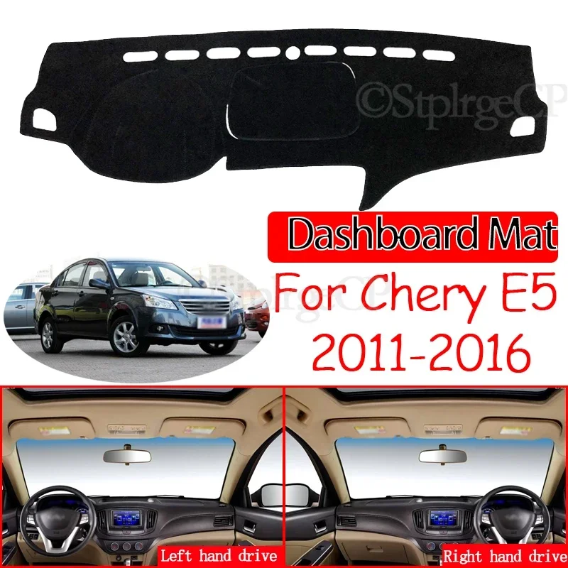 

Anti-Slip Mat Dashboard Cover Pad Sunshade Dashmat Protect Carpet Accessories E 5 2013 for Chery E5 2011~2016 Riich G3 MVM 550
