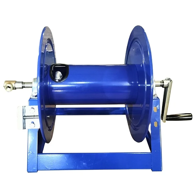 HMC High Pressure Washer 350Bar 300ft A-Bracket Manual Winding Hose Reel
