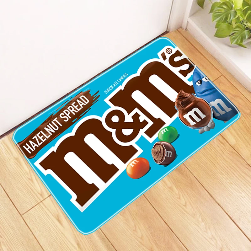 M&M Non Slip Carpet Entrance Doormat Living Room Rugs Floor Mats Bedside Mat Kitchen Decoration Absorbent Bathroom Rug Doormats