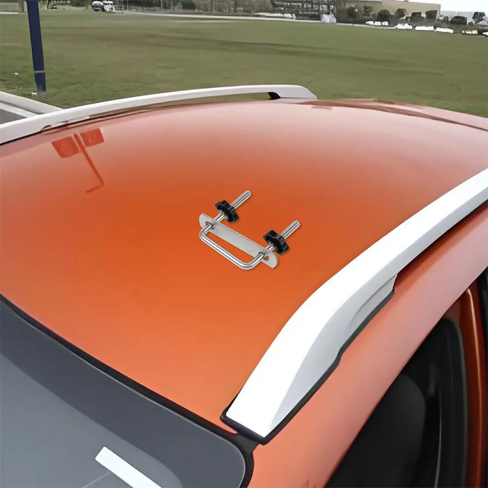 

Roof Rack Clamp Universal Secure U-Bolt Car Cargo Box Mounting Clips Crossbar Hanger Accessory Car Roof Rack Bars