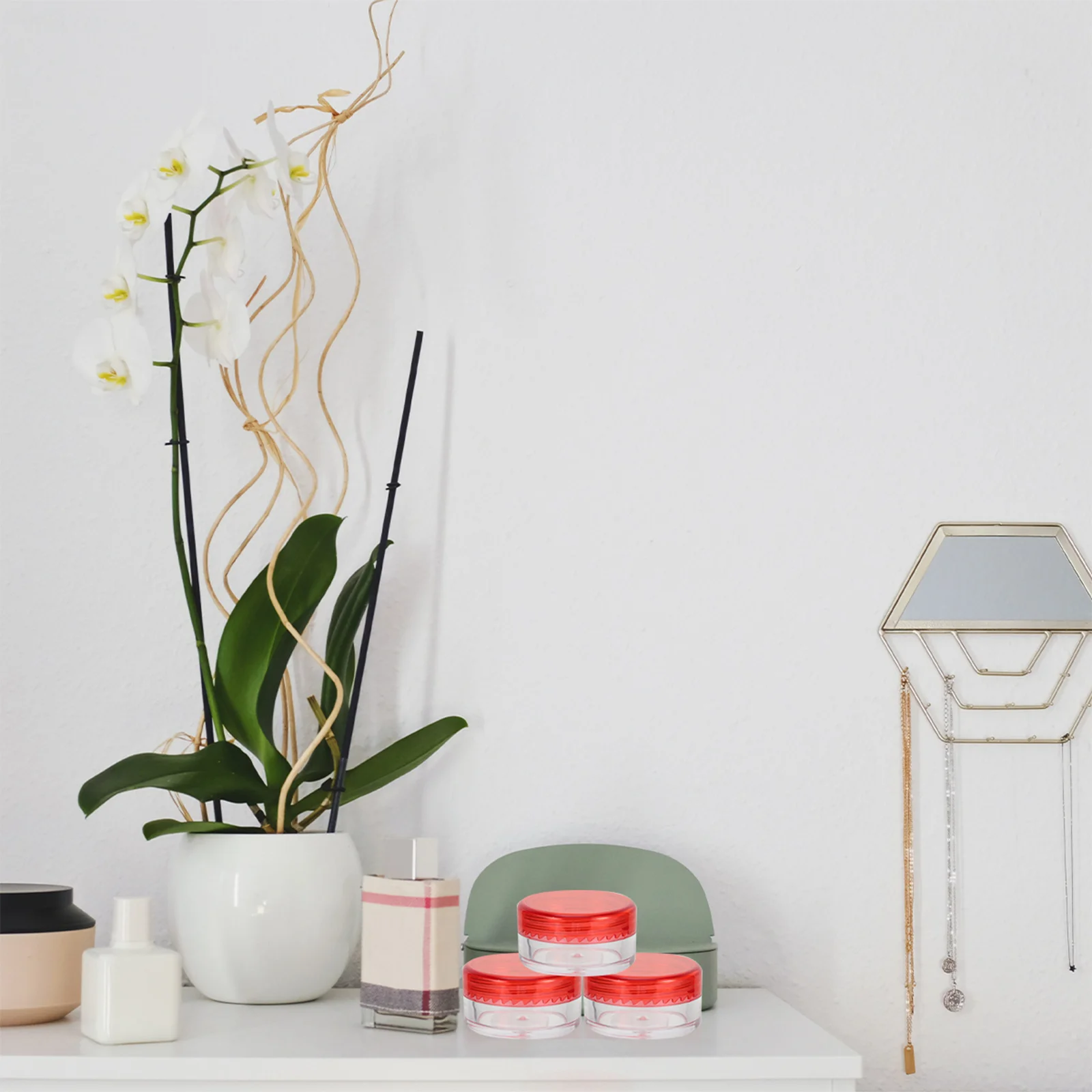 

44pcs 5G Cream Box Empty Creams Container For Travel Mini Case Plastic Jars Makeup Storage Eye Cream Box