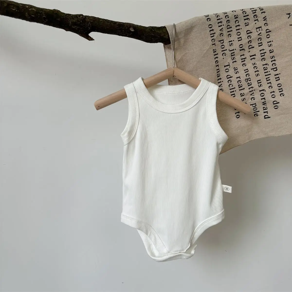 

Детский летний комбинезон без рукавов, тонкий, однотонный, модный, для новорожденных мальчиков и девочек