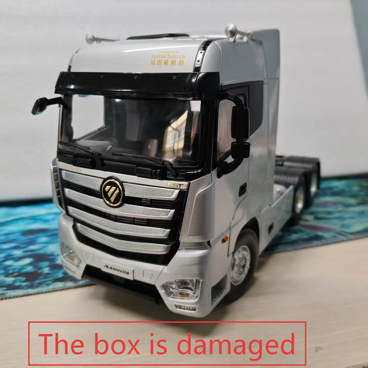 Foton Auman Galaxy Est Heavy Tractor Classic 1:24 Scale Alloy