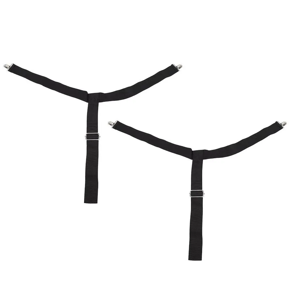

2Pcs Set Clip and Pull Pants Dressing Aid Strap Black Adjustable Pants Wearing Assist Clip Folding Strong Grip