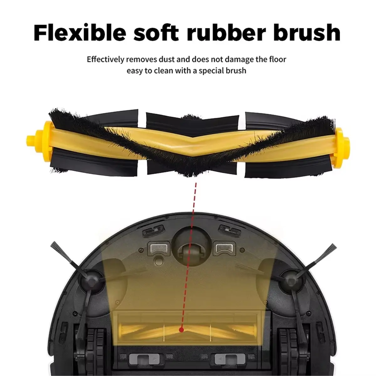 A1796U Aug. For T8 / T8 Max / T8 / T9+ / N8 Pro / N10 Plus Vacuum Cleaner Main Side Brush Filter Dust Bags