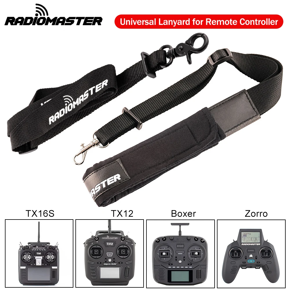 

RADIOMASTER Transmitter Lanyard Neck Strap for TX16S TX16 TX12 Boxer Zorro