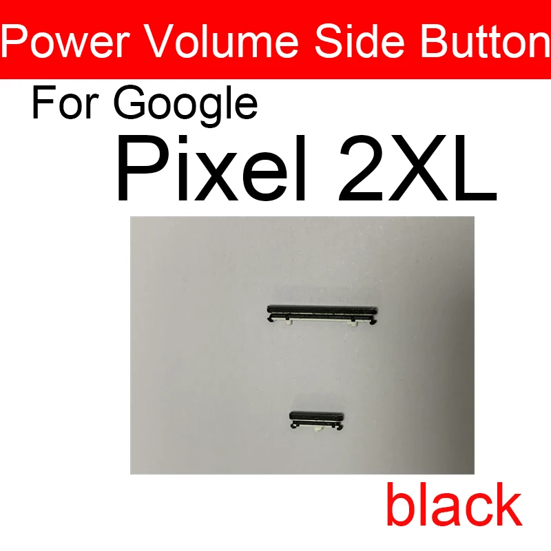 Power Volume Side Button For Google Pixel 2 2XL Power Volume Side Key Repair Parts