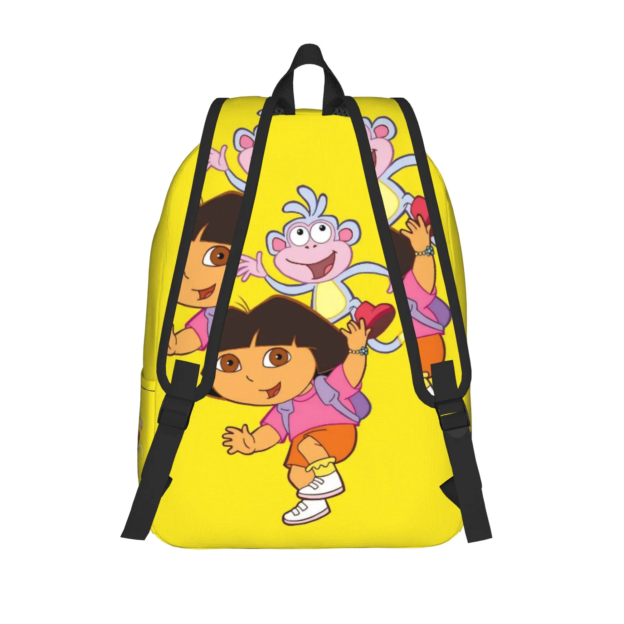 D-Doras Friends Boots Monkey Cool Backpack Sports School Work Explorer Cartoon Daypack for Men Women Laptop Computer Canvas Bags