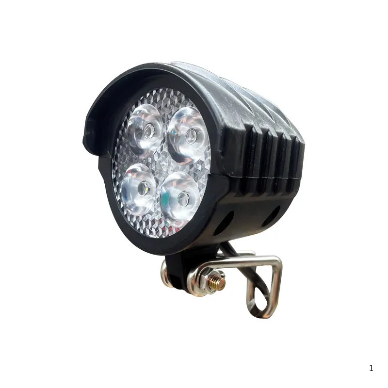 Driving electric vehicle super bright led waterproof horn light lithium battery car modified British headlights 3648v universal