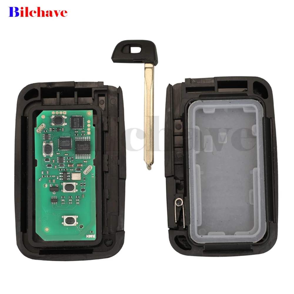 

JYQ For Toyota Land Cruiser RAV4 highlander prado 312.15mhz ASK HYQ14AEM Board:3370/6601/4610 P1:98 4D Chip Car Remote Key Fob