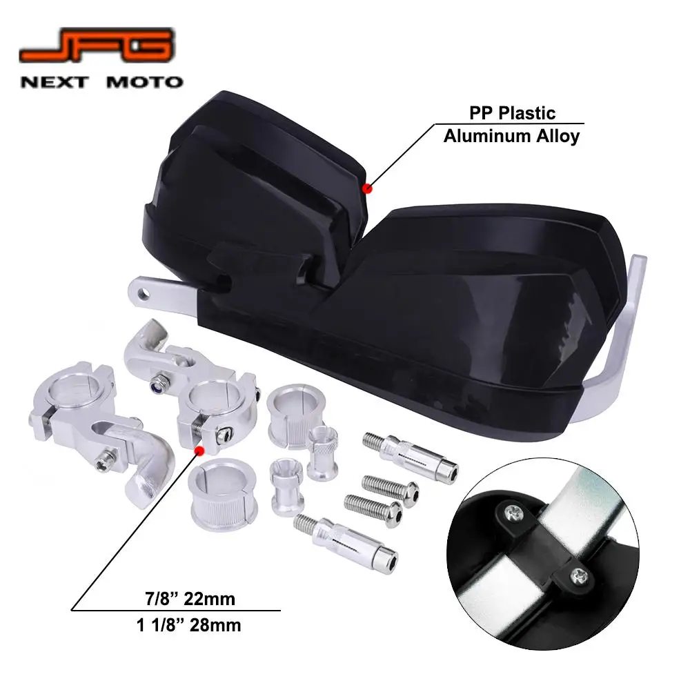 

For KTM HONDA YAMAHA KAWASAKI SUZUKI Husqvarna 22 28mm Ebike Protection Handguard Handlebar Protector Motorcycle Fitting Kit