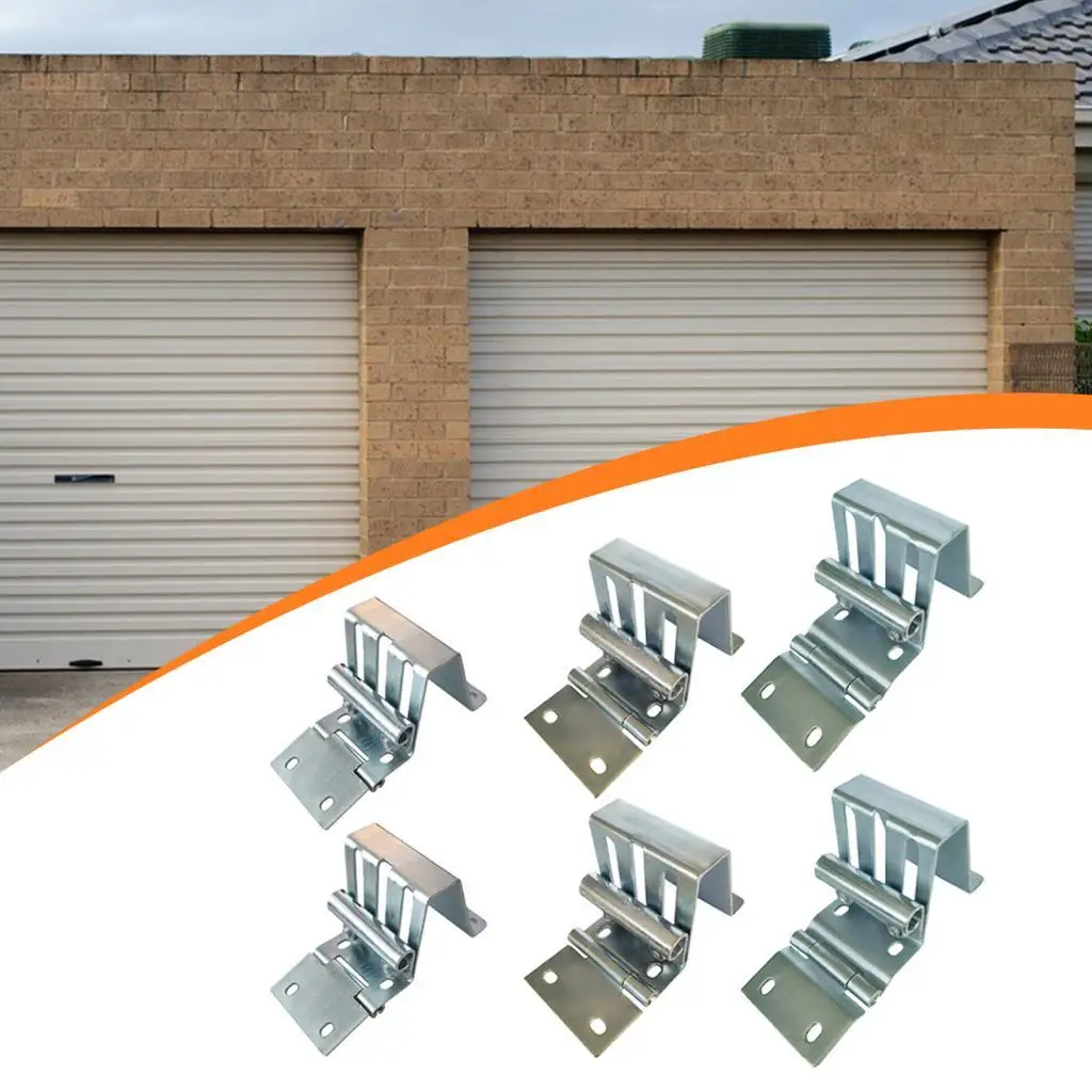 

Кронштейны для роликов гаражных ворот, 2 шт., оцинкованные, простые в установке, практичные аксессуары и комплектующие