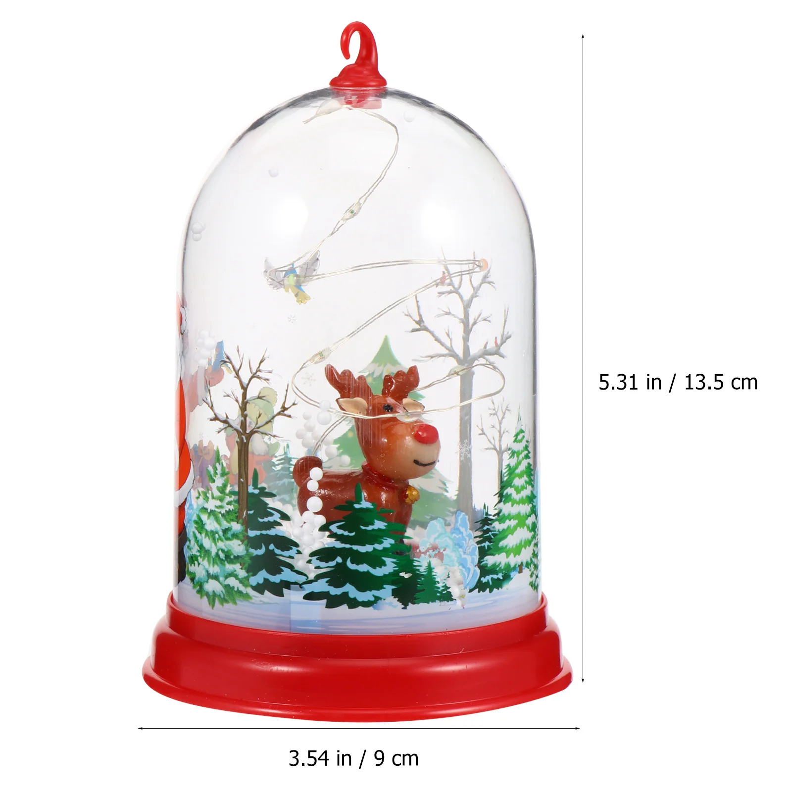 

1Pcs Christmas Reindeer Light Desktop Lamp Warm Decorative Night Light Energy Saving Ideal for Christmas Party Decor