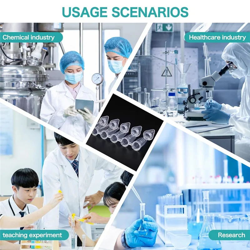 

Durable-PCR-Tubes - 0.2Ml PCR-Tubes Thin Wall ,8-Strip PCR-Tubes With Shinged Flat Caps (125 Strips/Box),PCR-Tubes - 0.2Ml PCR-T