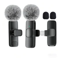 Microphone Lavalier Sans Fil Professionnel avec Port Type-C pour Smartphones, Ordinateurs, Tablettes, Plug and Play 1