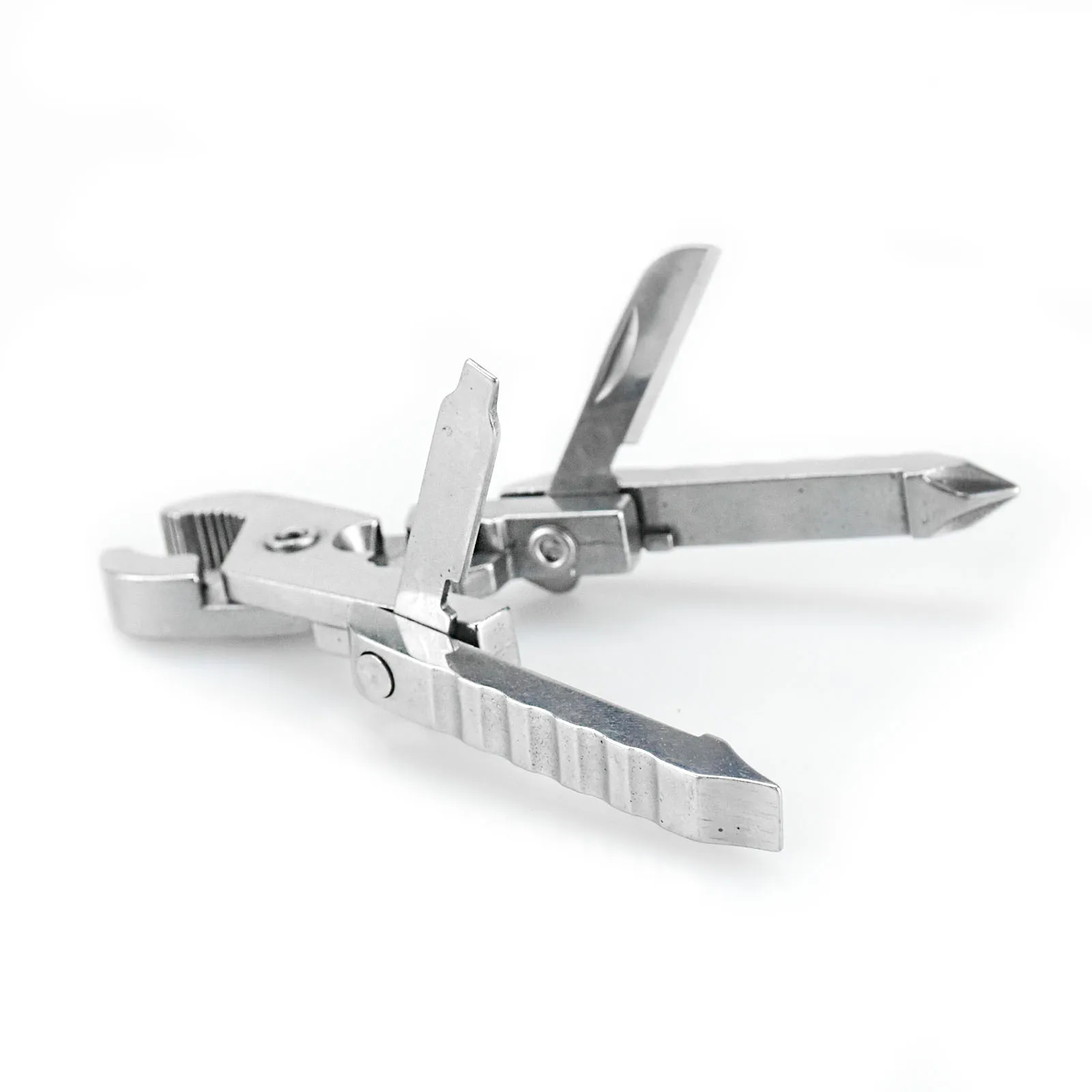 Pocket Size Multi-Function Pliers Screwdriver Stainless Steel Outdoor Knife Portable