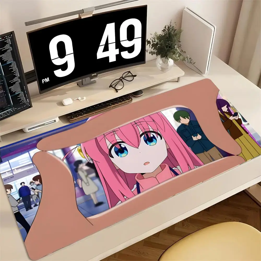 

comedy anime slice of life Bocchi the Rock! Mouse Pad Large Gaming Mouse Pad LockEdge Thickened Computer Keyboard Table Desk Mat