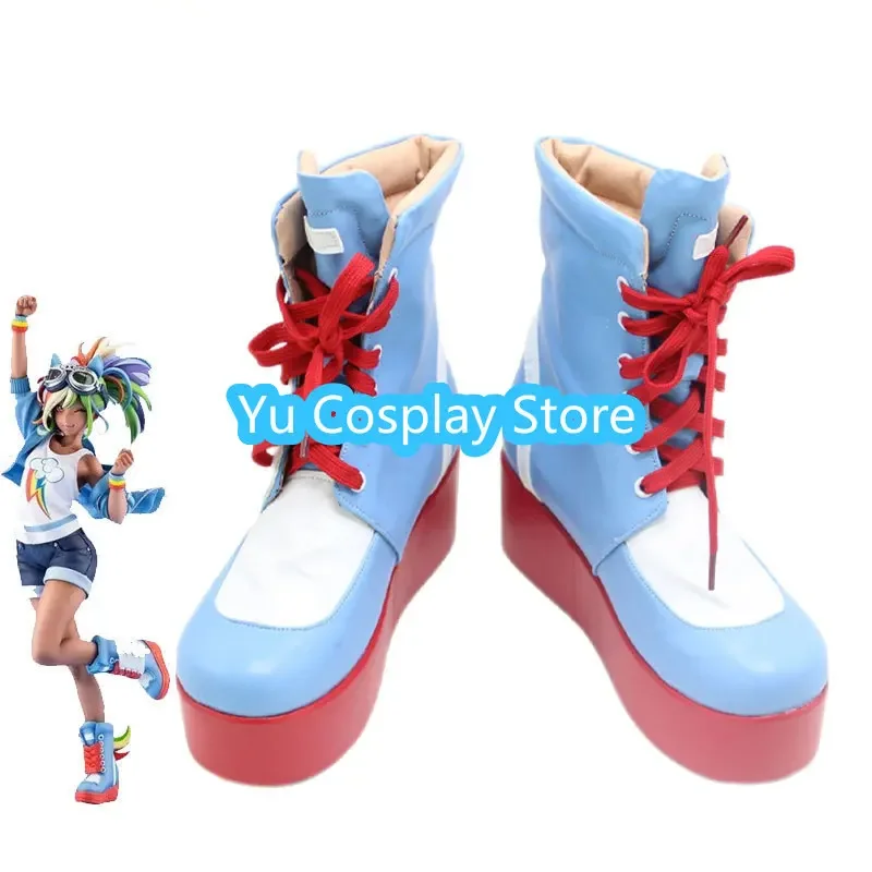 Dash Cosplay Shoes Halloween Carnival Boots PU Leather Shoes Cosplay Props Custom Made