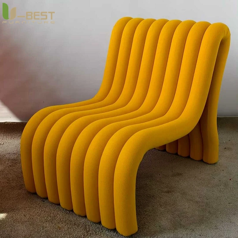 U-best Designer Reception Lounge Chair Upholstered Seating Solution for Hotels, Villas, Apartments, and Waiting Areas
