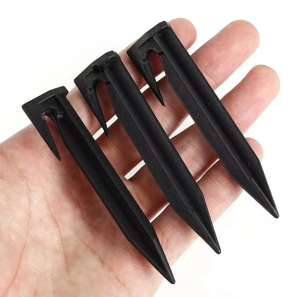 50/100/200Pcs Lawn Mower Boundary Pegs 85mm For Securely Anchoring Robot Mower Perimeter Boundary Cable Lawn Nails Garden Tools