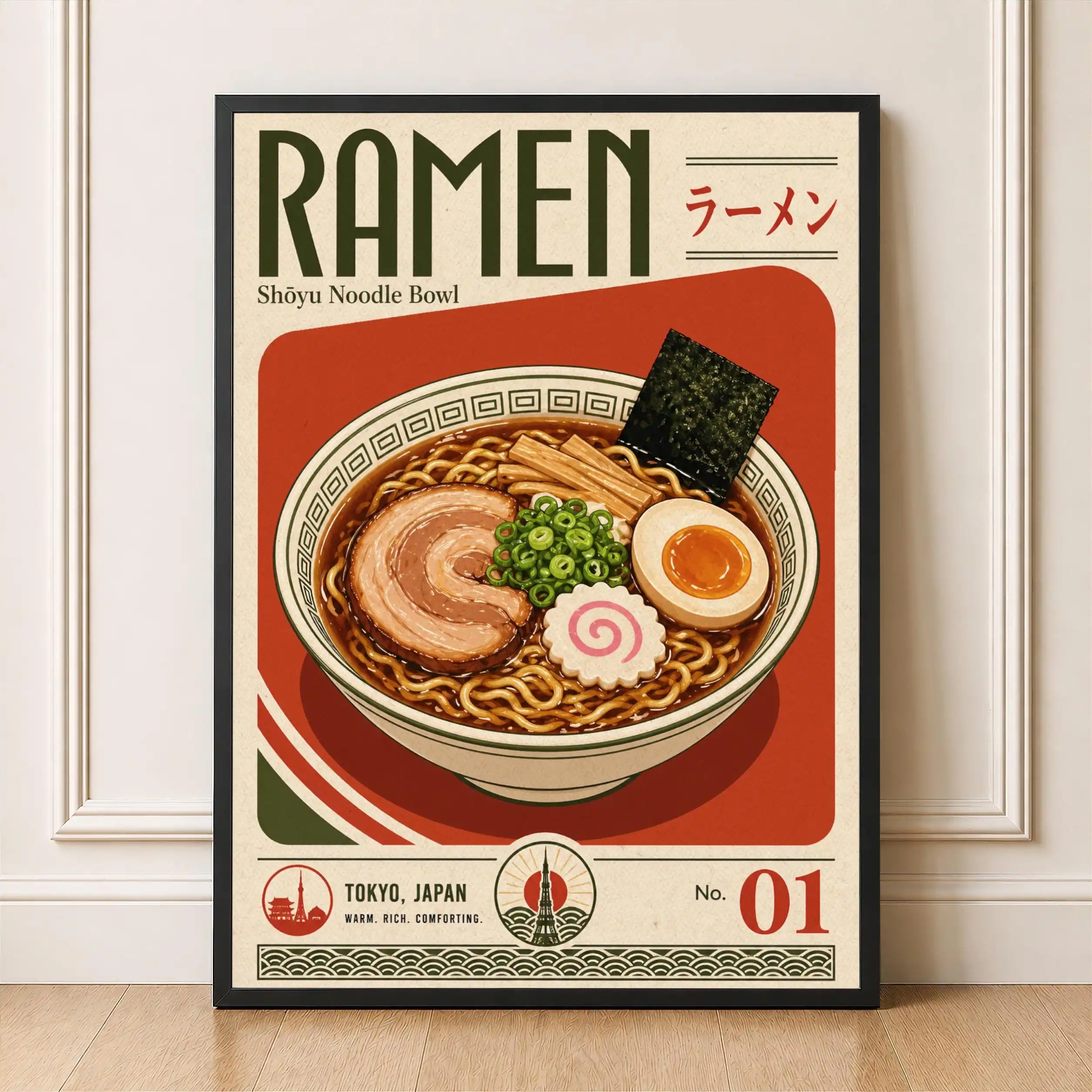 Pósteres de sushi, comida japo - Japanese Food Lifestyle reseña y precio