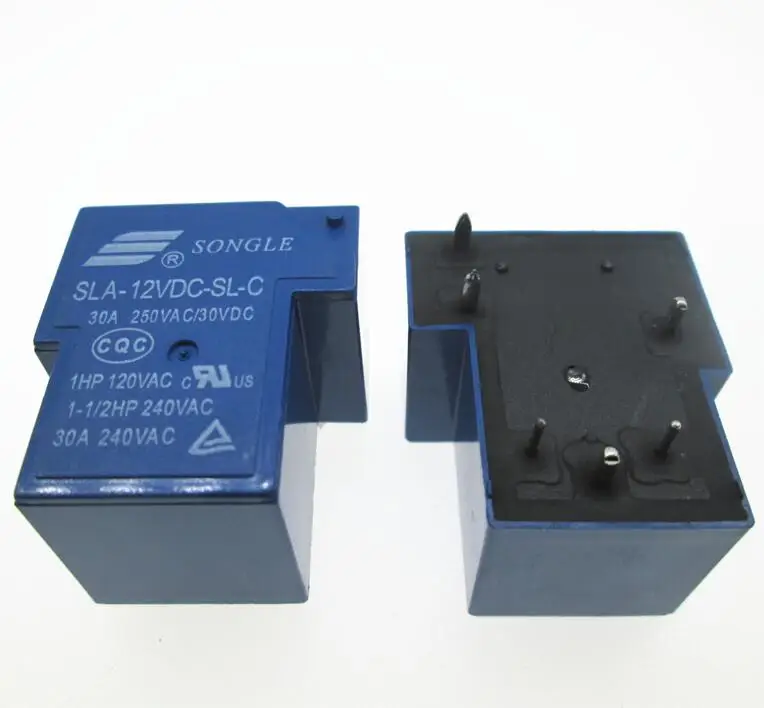10PCS/LOT NEW 12V relay SLA-12VDC-SL-C SLA-DC12V-SL-C SLA-12V-SL-C 12VDC DC12V 12V 30A 250VAC 6PIN