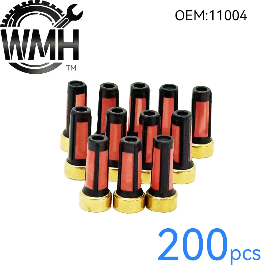 100/200 قطعة العلامة التجارية الجديدة والأصلية اكسسوارات السيارات حاقن الوقود Filte size6*13.8 #5