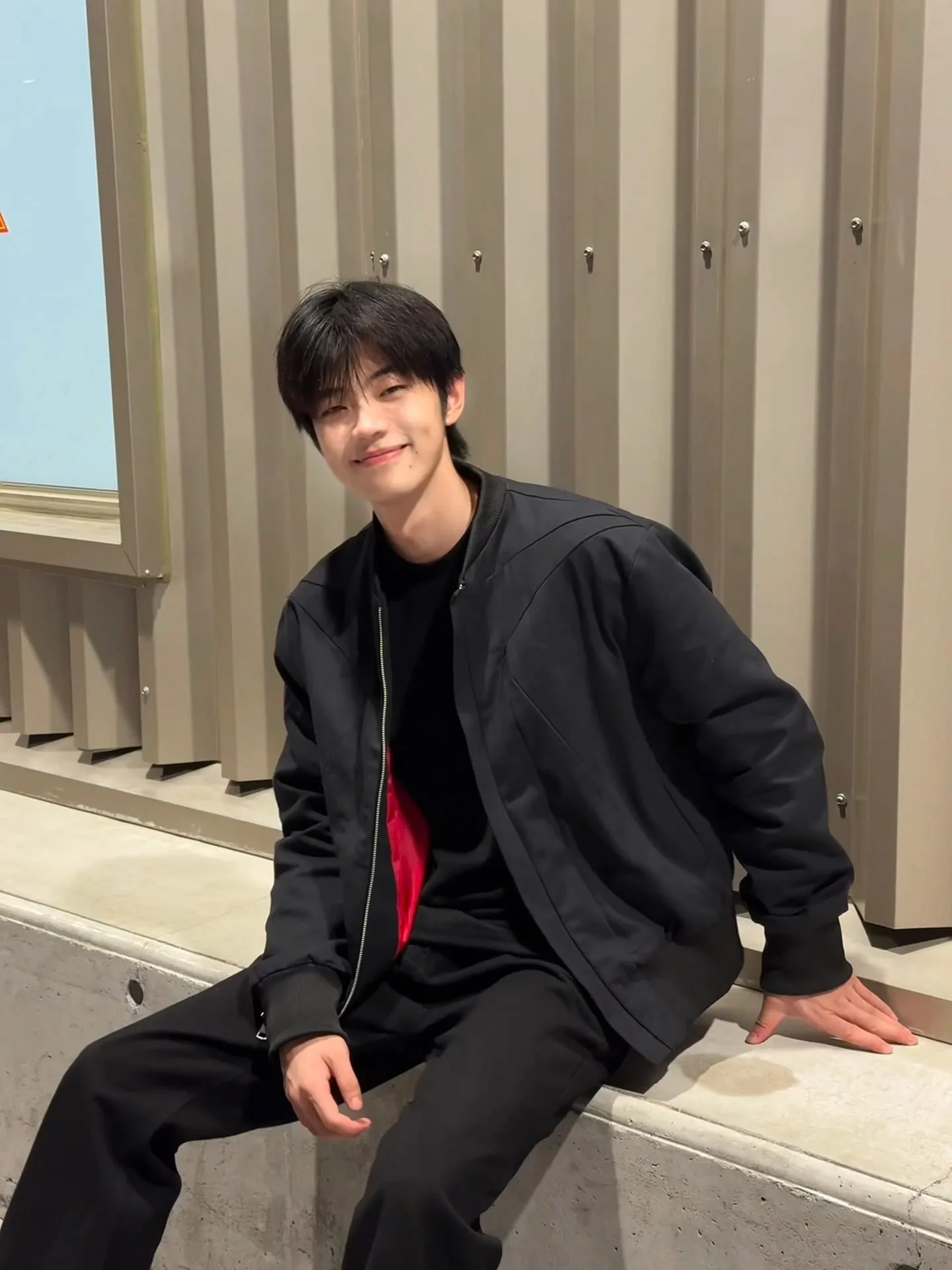 

Мужская куртка-пилот Bla Red Inner Deconstructed Pilot Jaet в американском уличном стиле, крутая, с треугольным элементом, для осени