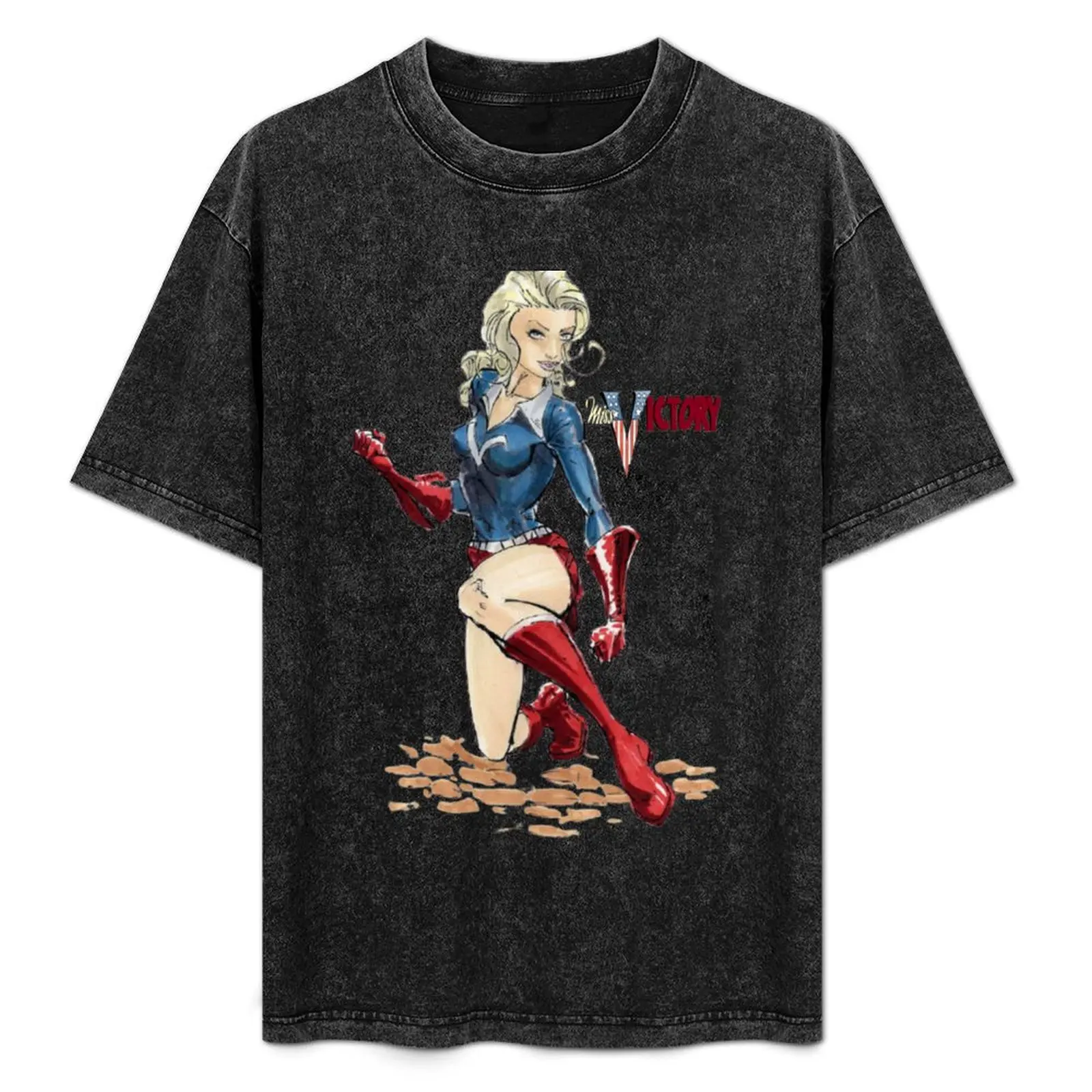 

Miss Victory T-Shirt Large Size Breathable Tee