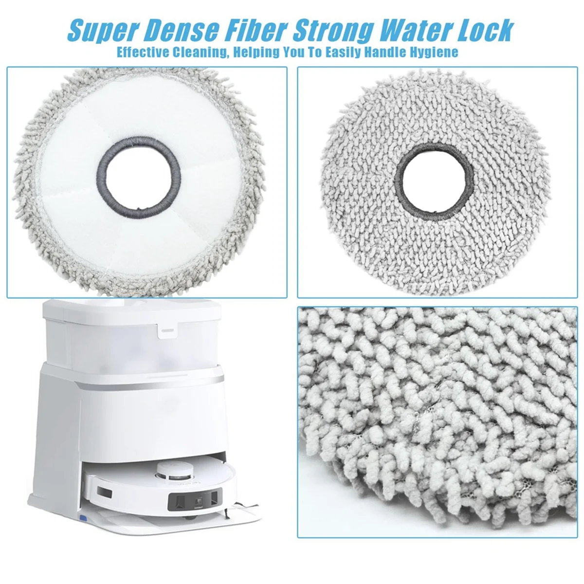 A58E-مسح ملحقات فرشاة جانبية لـ ECOVACS DEEBOT T30 Pro Omni / T30 Omni جهاز آلي لتنظيف الأتربة استبدال جزء