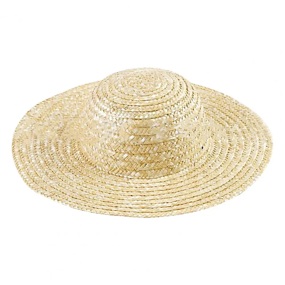 Fisherman\'s Cap Straw Hat Breathable Big brimmed Convenient Anti UV Sunproof Sunshade Hat for Fishing Sun Accessories